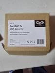 Cables To Go C2G 40714 Pro Hdmi Vga And Audio Adapter Converter. Fixed Price $25.00.