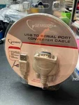 Gembird Usb To Serial Port Converter Cable, 1.8M/6'. Fixed Price $20.00.