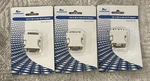 Set Of 3 Kingwin Dvi-d (m) Vga Hd (f) Adaptor Model ADP-04A. Fixed Price $15.99.