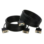 2-PACK- 25FT Svga M/m 15 Pin Cable Hd Display Tv Video Projector Pc Monitor Cord. Fixed Price $21.89.