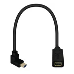 Kework 12 32.4GBPS 8K 60HZ Mini Displayport Extension Inches, Black. Fixed Price $15.53.