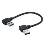 Chenyang Usb 3.0 Cable 90 Degree Angled Data Extension 0.2M, Black. Fixed Price $14.69.