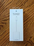 Apple Mini Displayport To Vga D-sub Female Adapter White. Fixed Price $20.00.