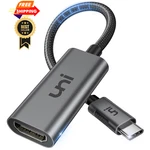 Uni Usb-c To Hdmi 4K 60HZ, Thunderbolt 3/4 Adapter, Type Grey. Fixed Price $23.99.