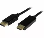 Commercial Electric Black 1011323118 Displayport Cable 6 Ft 28 Awg New Open Box. Fixed Price $9.99.