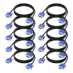 Vga Cable 6 10-PACK, Monitor Computer Feet, Black. Fixed Price $68.99.