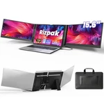 Remote Workers Triple Monitor Setup - 15.6 Portable Usb Laptop Screen. Fixed Price $525.99.