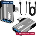 2 Pack Otg Cable Adapter For Fire Tv STICK,90 Degree Left & Right Angle Powered. Fixed Price $13.63.
