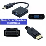 Moread Display Port (dp) To Vga Adapter, **X0030M7U45**. Fixed Price $5.00.