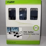 Vga Splitter Cable Dual Monitor Y 1 2 Female Adapter Foot. Fixed Price $10.00.