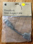New Oem Apple Macintosh Powerbook Video Cable External Adapter Sealed. Fixed Price $37.56.