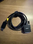 Benfei Displayport Dvi Adapter - 000105BLACK 5.5 Feet Cable Connector. Fixed Price $8.96.