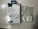 Insignia Ns-pcahv Hdmi To Vga Adapter Open Box. Fixed Price $7.99.