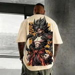 Japanese Anime Cosplay Graphic Print Unisex Streetwear Loose Fit Cotton T-shirt. Fixed Price $23.99.