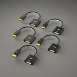 Benfei Displayport To Dvi-d Single Link Adapter 5 Pack, Dv.... Fixed Price $19.99.