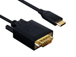 6FT Usb 3.1 Type To Vga Cable, 1920X1200 60HZ, Male, Black. Fixed Price $24.99.