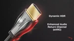 Rocketfish- 4' 8K Ultra High Speed Hdmi 2.1 Certified Cable Black. Fixed Price $29.95.