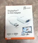 J5CREATE Displayport To Vga Adapter JDA114 New. Fixed Price $13.99.