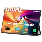 Hotyeah 18.5" 1080P Portable Monitor 100HZ Usb-c Hdmi Hdr Freesync. Fixed Price $179.99.