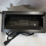 Tabletop Multimedia Connectivity Box Outlet JS-Z300. Fixed Price $35.99.
