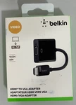 Belkin Hdmi To Vga Adapter 15CM/6" Black. Fixed Price $13.50.