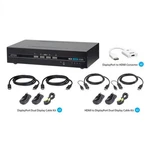 Aten 4-PORT Usb Displayport/hdmi Dual Universal Secure Kvm Switch Kit. Fixed Price $1112.90.