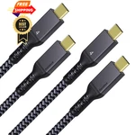 Maxonar Pack Thunderbolt Cable, 40GBPS Sync, 240W Charging, 3.3FT, Black. Fixed Price $39.98.