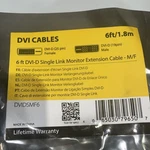 10-STARTECH DVIDSMF6 Ft Dvi-d Single Link Monitor Extension Cable M/f. Fixed Price $40.00.