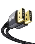 Stouchi Vesa Certified Displayport 2.1 Cable 6.6FT, 6.6FT-54GBPS, Grey. Fixed Price $10.67.