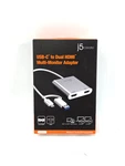 J5CREATE JCA365 Usb-c Dual Hdmi Multi-monitor Adapter Silver. Fixed Price $24.99.