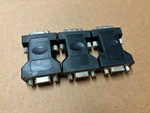 Lot Of 3 Dell Dvi Vga Female Video Adapter Converter For Pc Monitor. Fixed Price $16.25.
