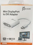 J5CREATE Mini Displayport To Dvi Adapter JDA132 - New. Fixed Price $12.95.