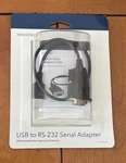 Insignia Usb To RS-232 Serial Adapter (model NS-PU99501-C) New Original Package. Fixed Price $16.00.