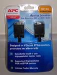 Apc High Resolution Monitor Extension Cable. 6 Ft. Nib.. Fixed Price $15.00.