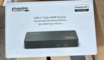 Plugable Displaylink 4K And Usb-c Docking Station UD-6950PDZ. Fixed Price $54.00.