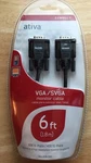 Ativa Vga/svga Monitor Cable 6 Feet Hdb 15 Male/. Fixed Price $11.32.