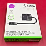 Belkin Mini Displayport To Vga Adapter F2CD028BT New! Open Box!. Fixed Price $9.99.