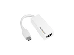 Startech.com CDP2HD4K60W Usb To Hdmi Adapter - White 60HZ Thunderbolt 3. Fixed Price $75.97.