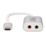 Tripp Lite Usb-c To 3.5MM Stereo Audio Adapter Silver. Fixed Price $26.25.