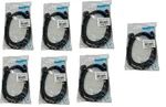 Lot Of 7 C2G 50212 6FT Vga Cable HD15 M/m In-wall Cmg Qxga. Fixed Price $26.89.