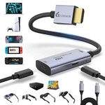 Hdmi To Usb C Video Display Adapter, 4.9FT Ar Glasses Hub, 4K 60HZ Male .... Fixed Price $45.25.