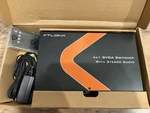 Atlona AT-PC41A 4X1 Svga Switcher W/ Audio & Remote In Box New. Fixed Price $89.00.