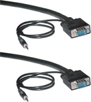 Cablewholesale 35-FEET With 3.5 Stereo MALE/HD15. Fixed Price $9.99.
