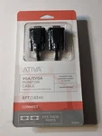 Ativa Vga/svga Monitor Cable 6FT HDB15 Male Plugs High Resolution New. Fixed Price $10.20.