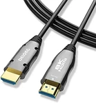 Delong 50FT Hdmi 2.1 Fiber Optic Cable 8K 60HZ 4K 120HZ 48GBPS Earc Uhd Black. Fixed Price $33.63.