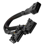OBD2 To Dual Female Extension Cable With Nylon Mesh 1PCS. Fixed Price $37.07.