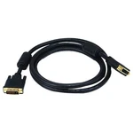 Monoprice 3546 COMPUTERVIDEOCABLEEXTENSION,BLACK,6FT 5RFK5. Fixed Price $15.37.