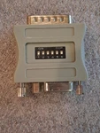 Ptc Beige Mac To Vga Adapter With 10 Dip Switches (DB15 HD15 Female). Fixed Price $14.99.