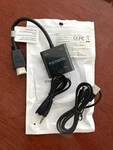 Victsing Hdmi To Vga VC34BVT W/ Audio Adapter. Fixed Price $11.99.