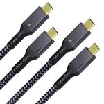 Maxonar Pack 3.3FT Thunderbolt Cable, 40GBPS Sync, 240W Charging, 8K/5K Di. Fixed Price $28.95.
